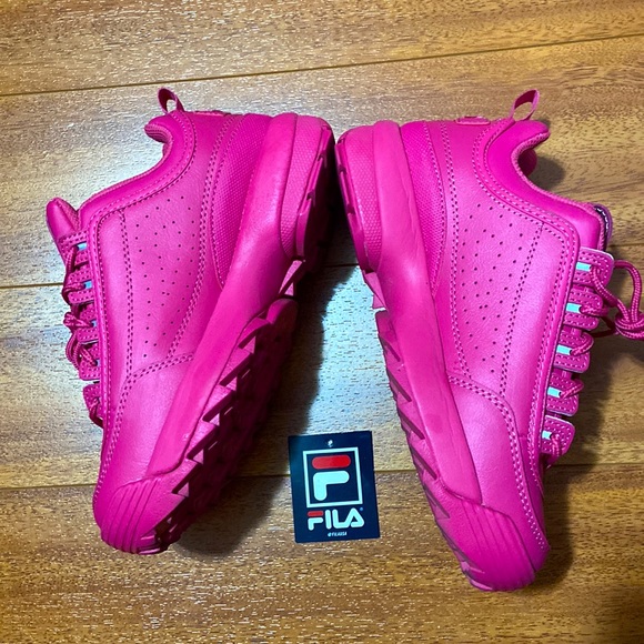 Cool Fucsia Fila π Like Brand New look - Picture 4 of 8